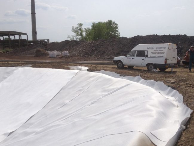 Industrial waste landfill Calarasi