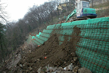 Georetele control erozional