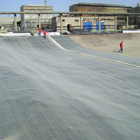 Industrial waste landfill in Copsa Mica - Beneficiary SOMETRA SA Copsa Mica