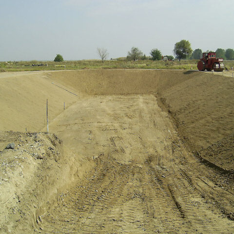 Industrial waste landfill in Calarasi - Beneficiary TENARIS SA Calarasi