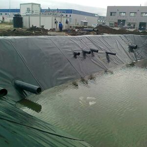 Pluvial water storage basin - Beneficiary: HERBERGER