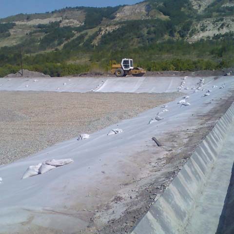 Industrial waste landfill in Copsa Mica - Beneficiary SOMETRA SA Copsa Mica