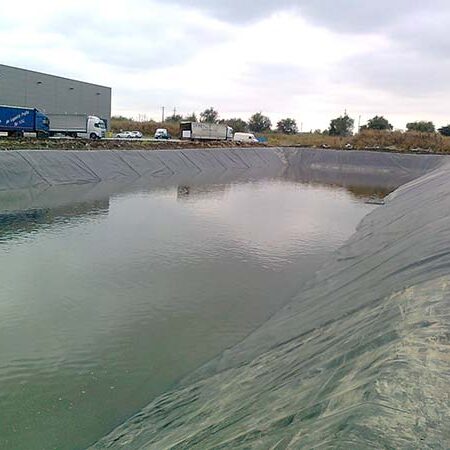 Pluvial water storage basin - Beneficiary: HERBERGER