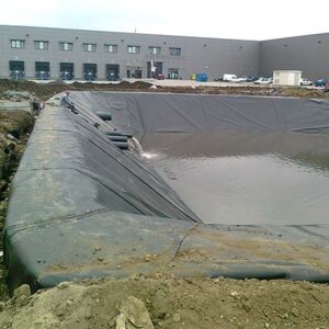 Pluvial water storage basin - Beneficiary: HERBERGER