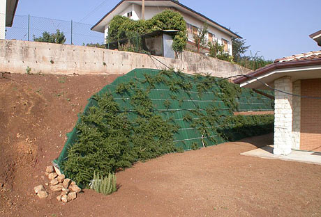 Erosion control geonets