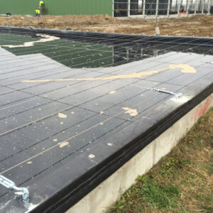 Domestic waste landfill Craiova - leachate collection